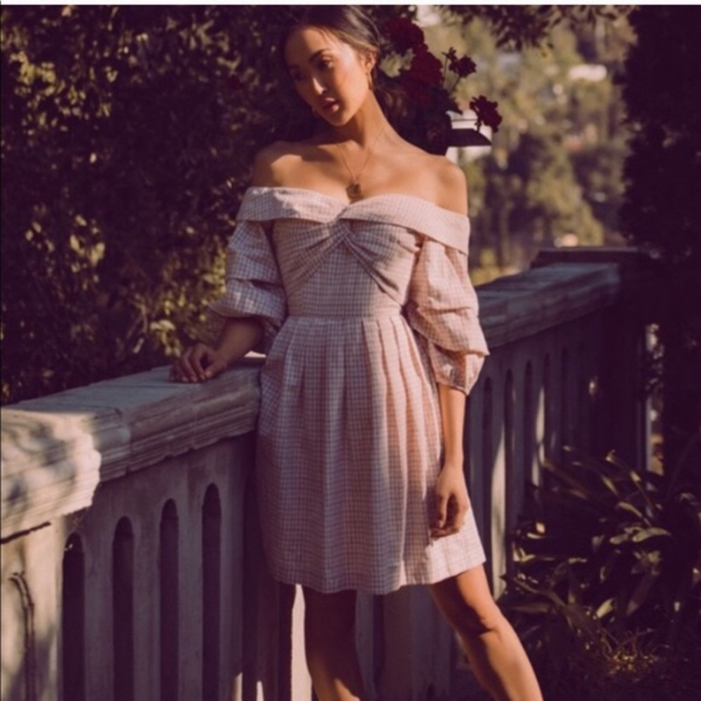 Chriselle x J.O.A. Tiered Dress